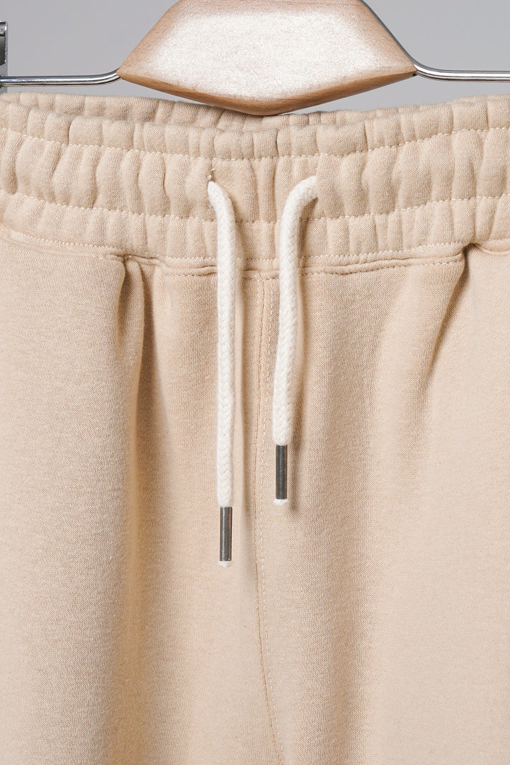 Beige Classic Sweatpants