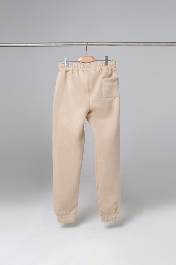 Beige Classic Sweatpants