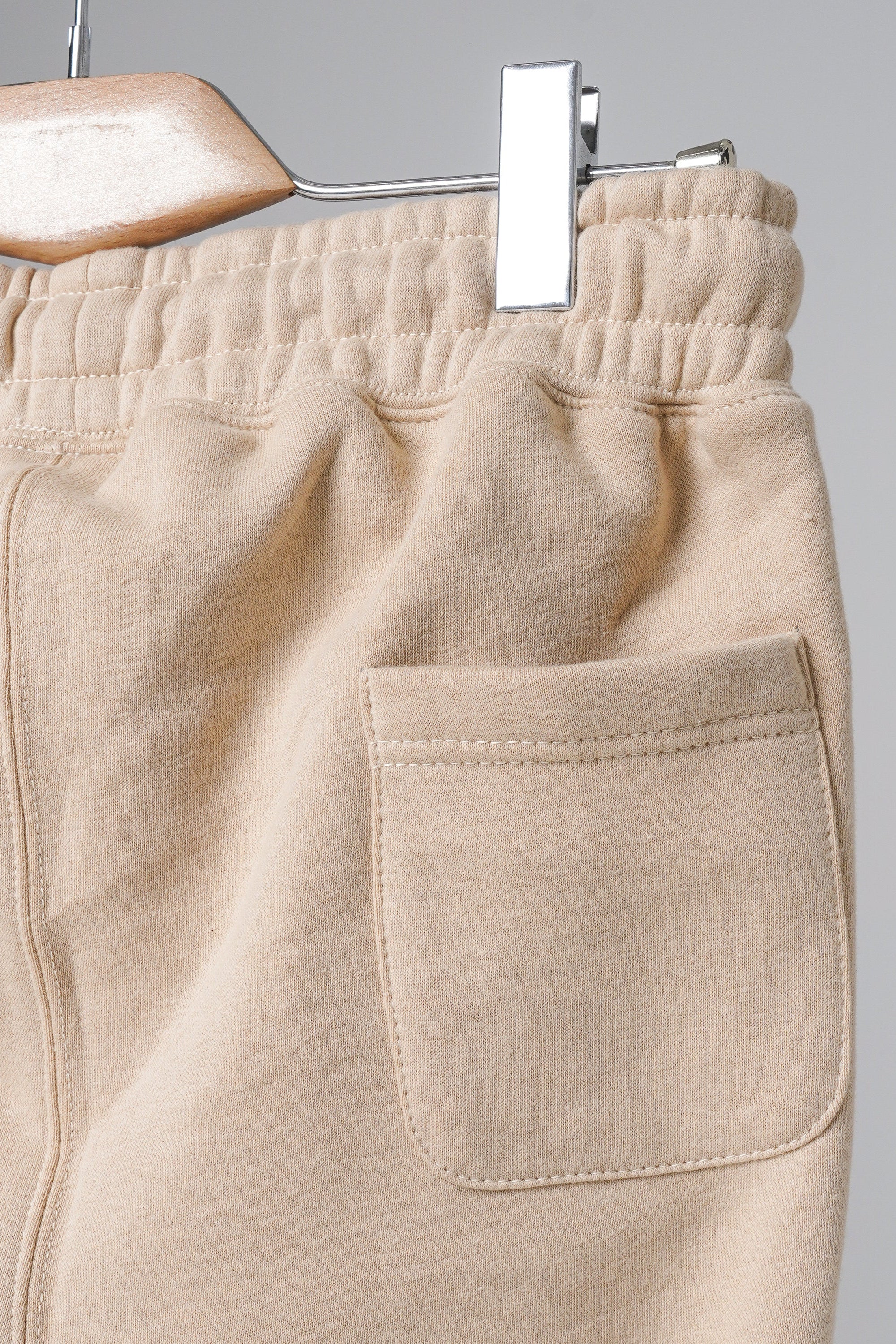Beige Classic Sweatpants