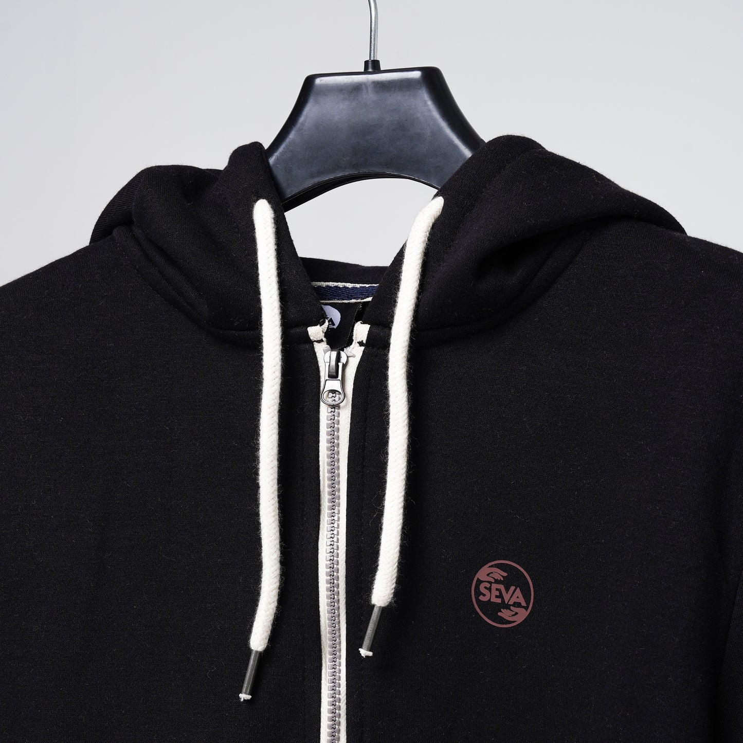 Zipper Hoodies - Black