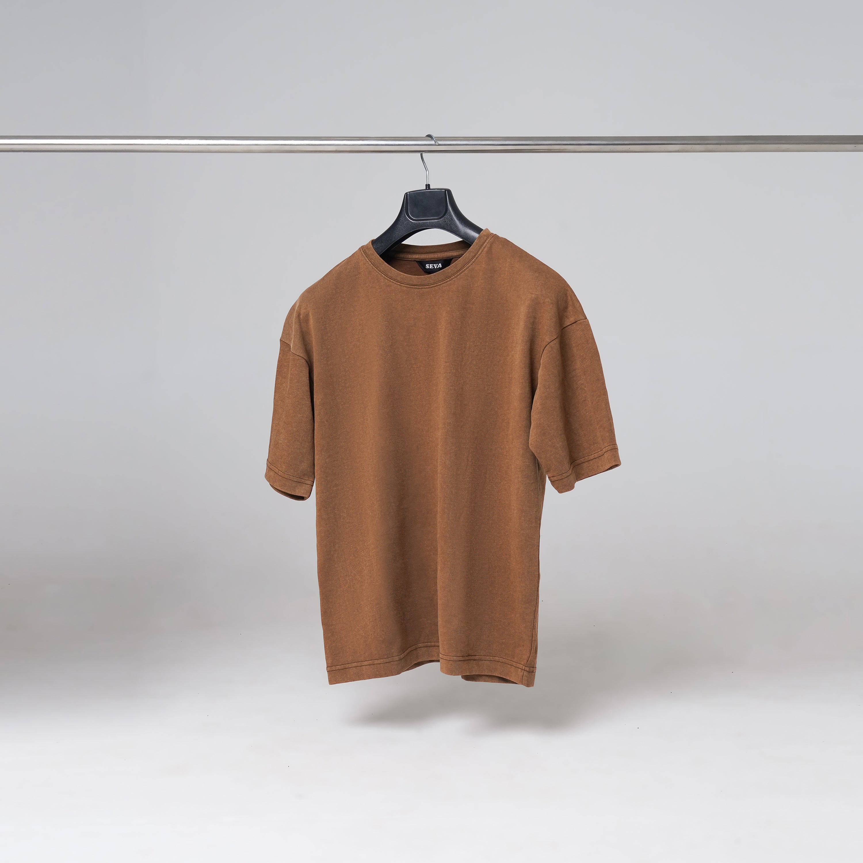 Premium Drop Shoulder Tshirt - Brown