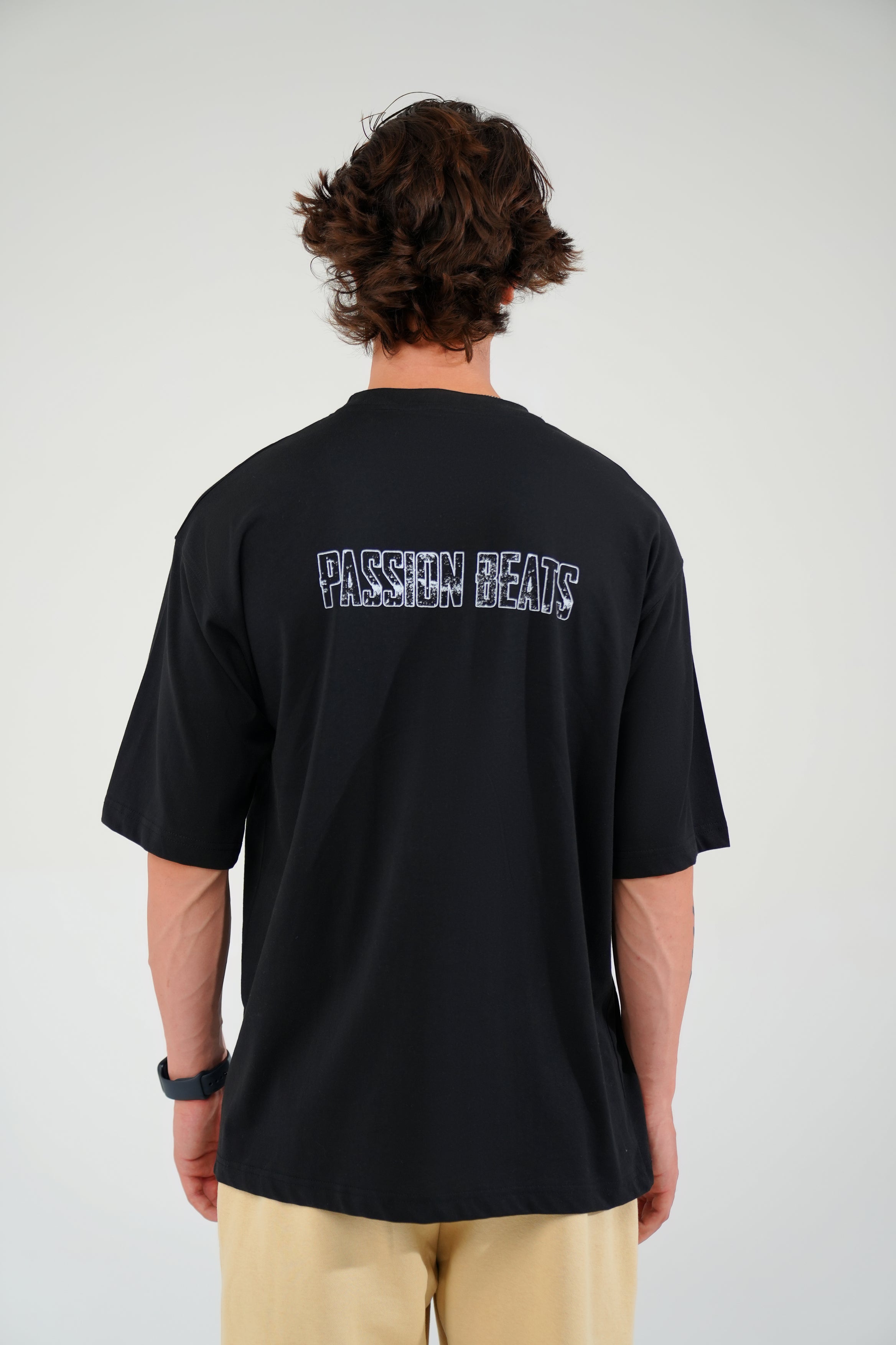 Black Passion Oversized Graphic Tee