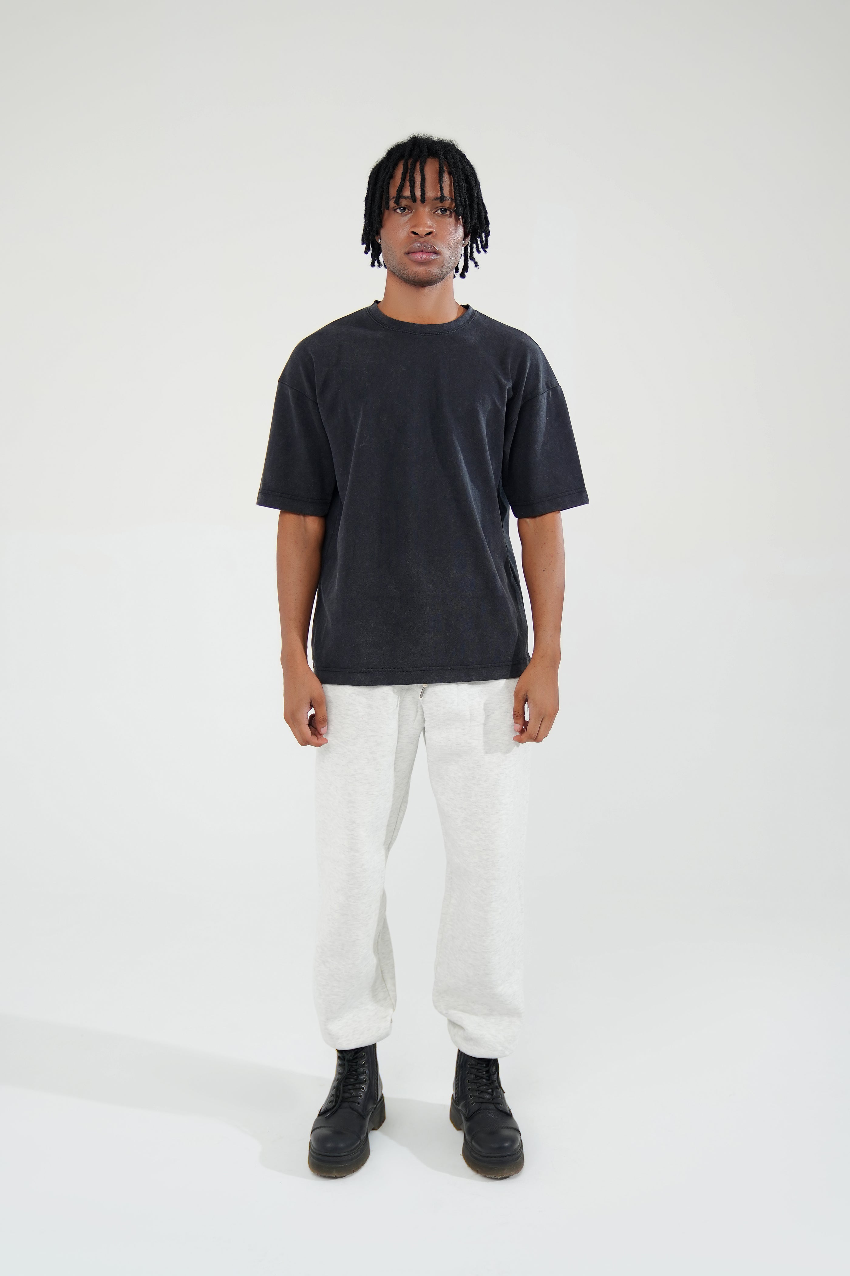 Smoke Grey Sweatpants - Men
