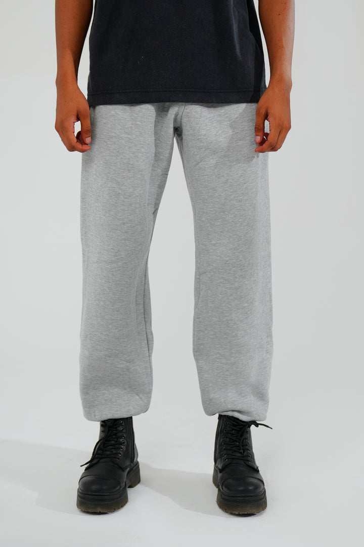 Milange Grey Pants - Men