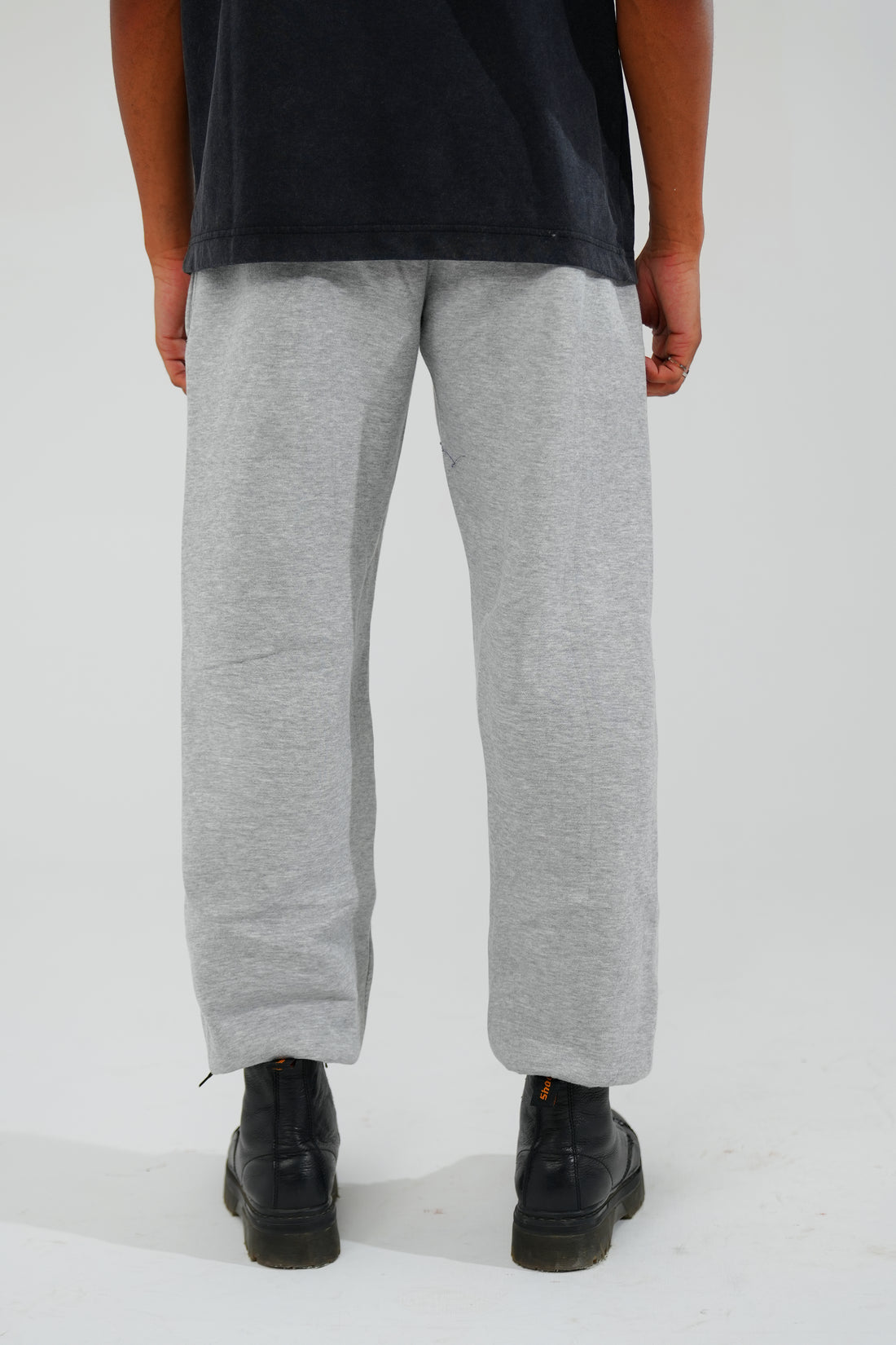 Milange Grey Pants - Men