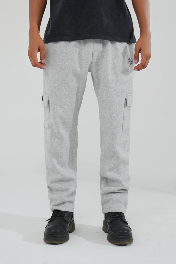 Grey Cargo Pants