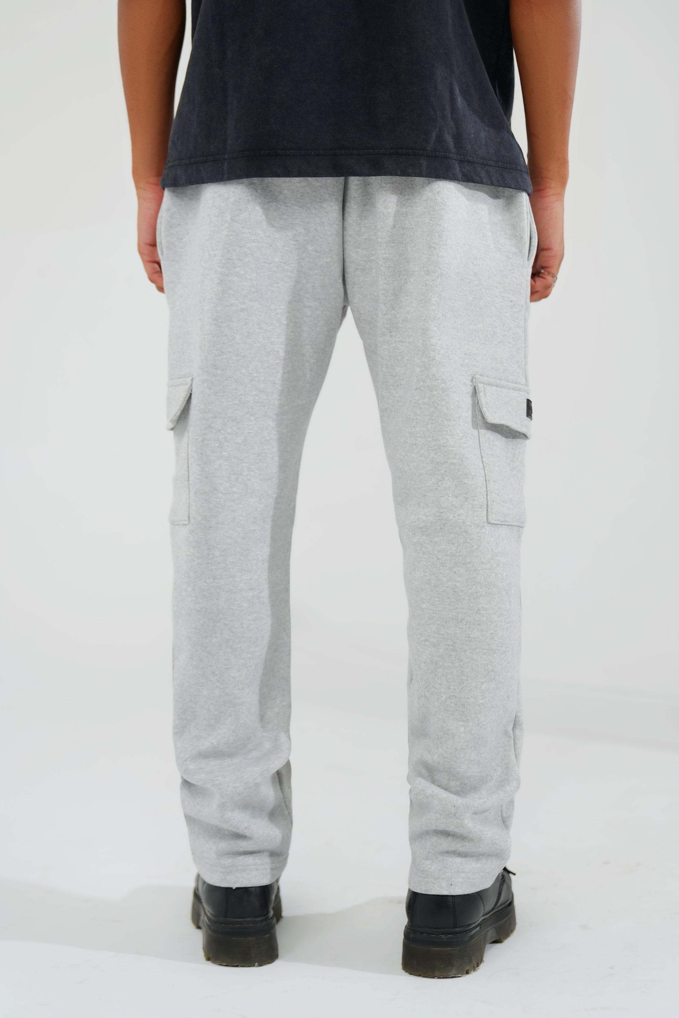 Grey Cargo Pants