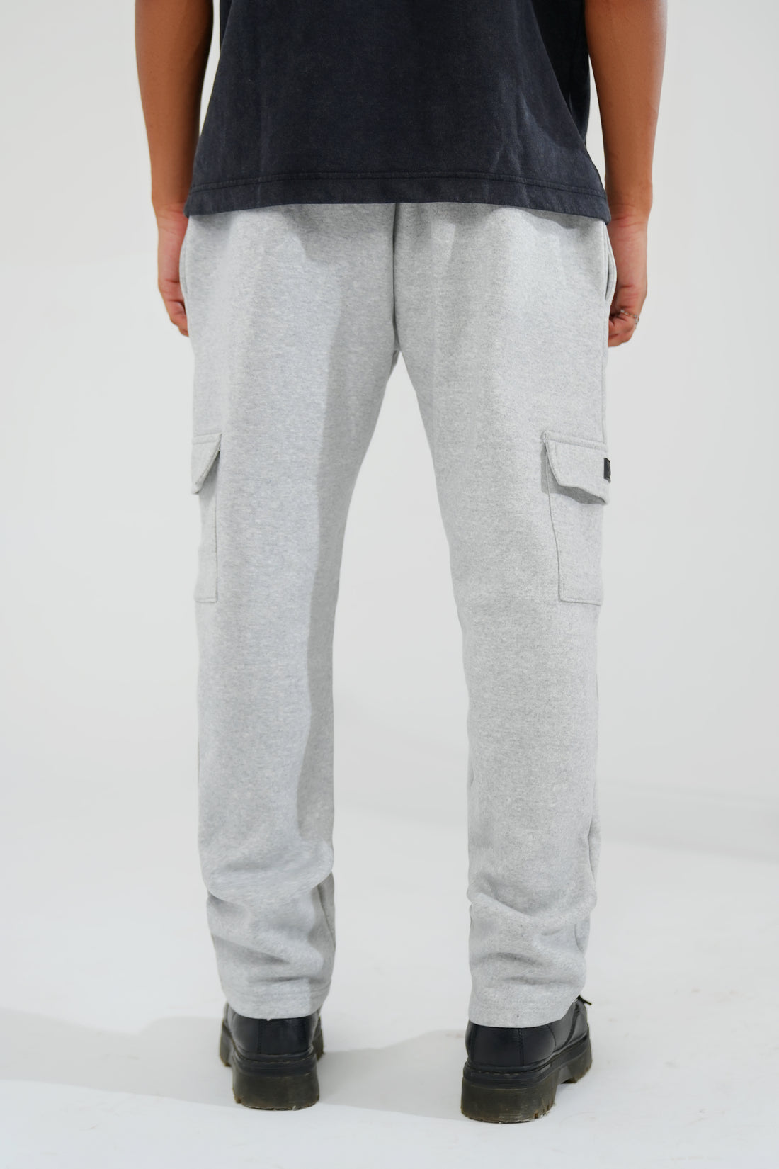Grey Cargo Pants