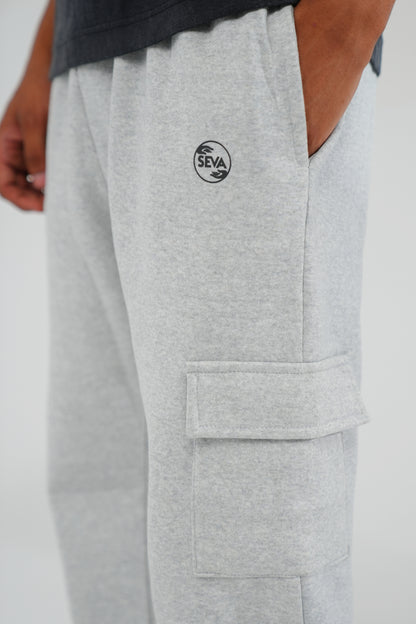 Grey Cargo Pants