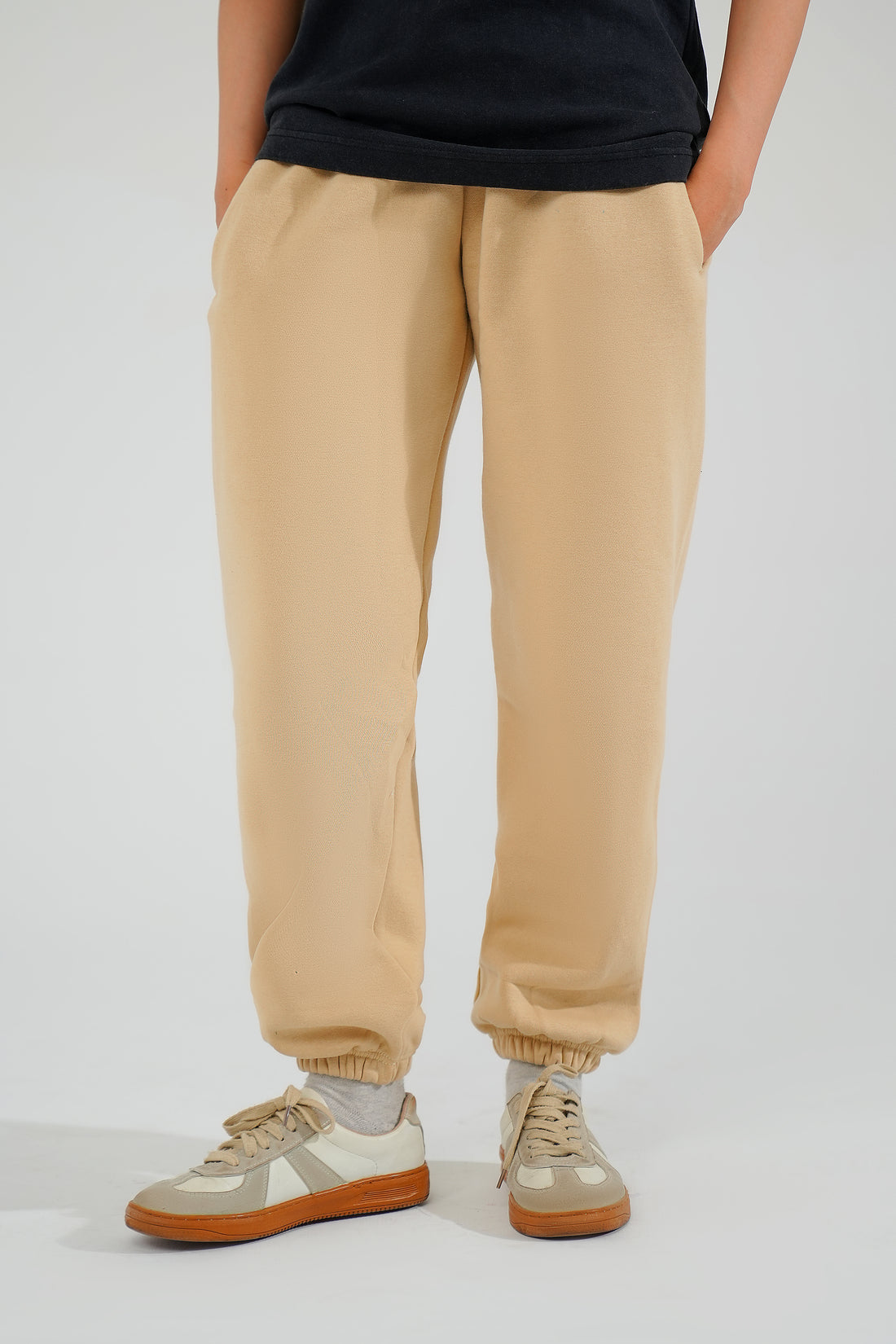 Beige Sweatpants