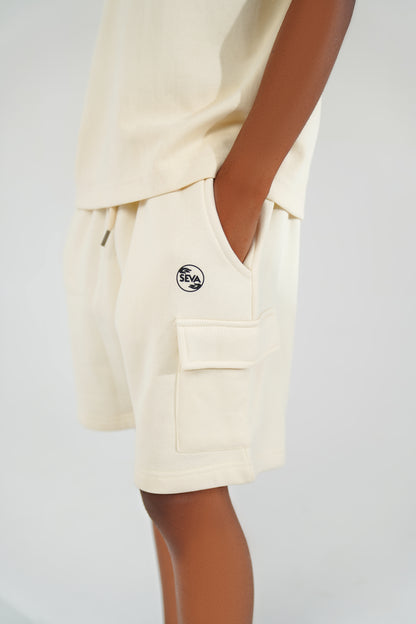 Latte Cargo Shorts