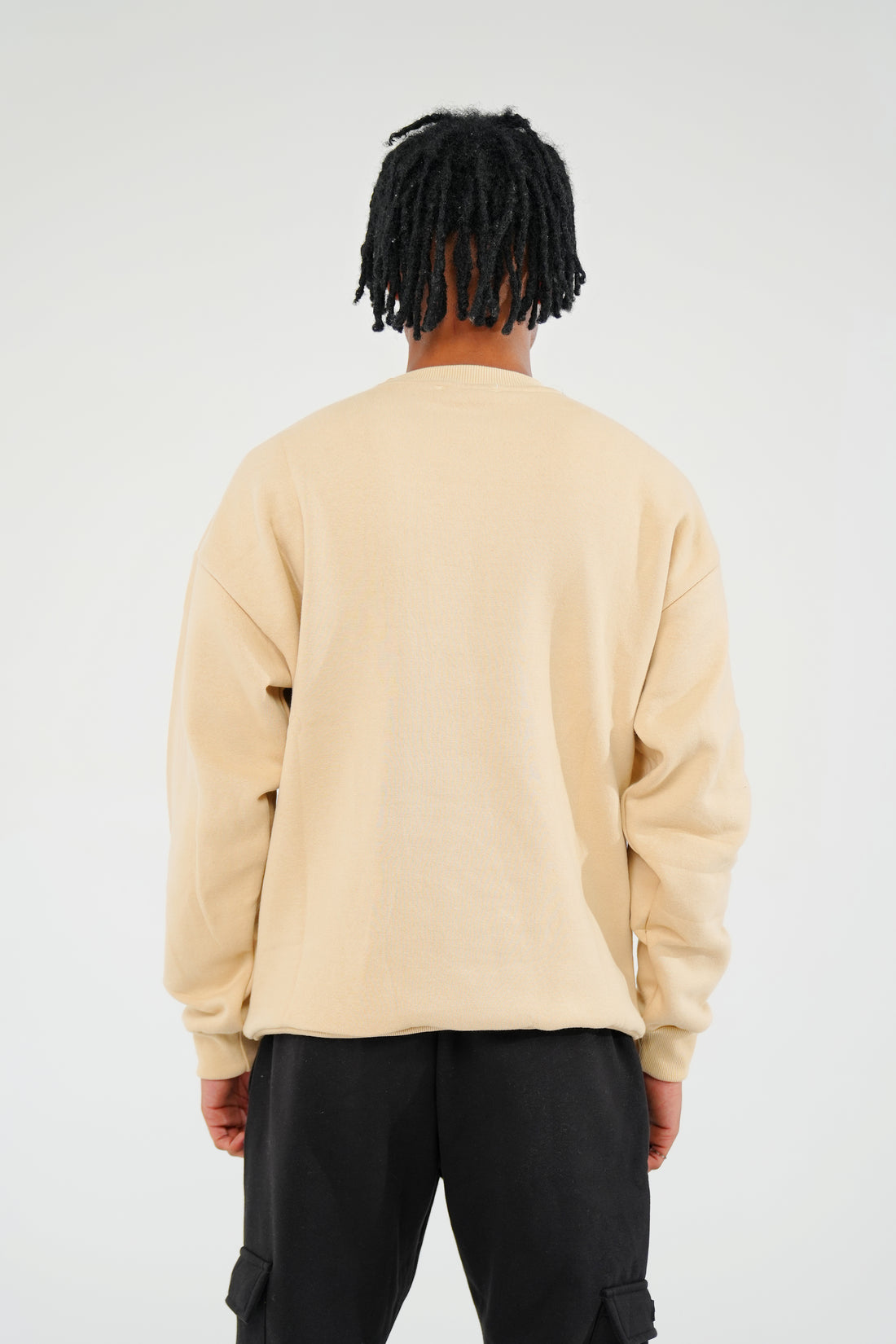 Beige Sweat Shirt - Men