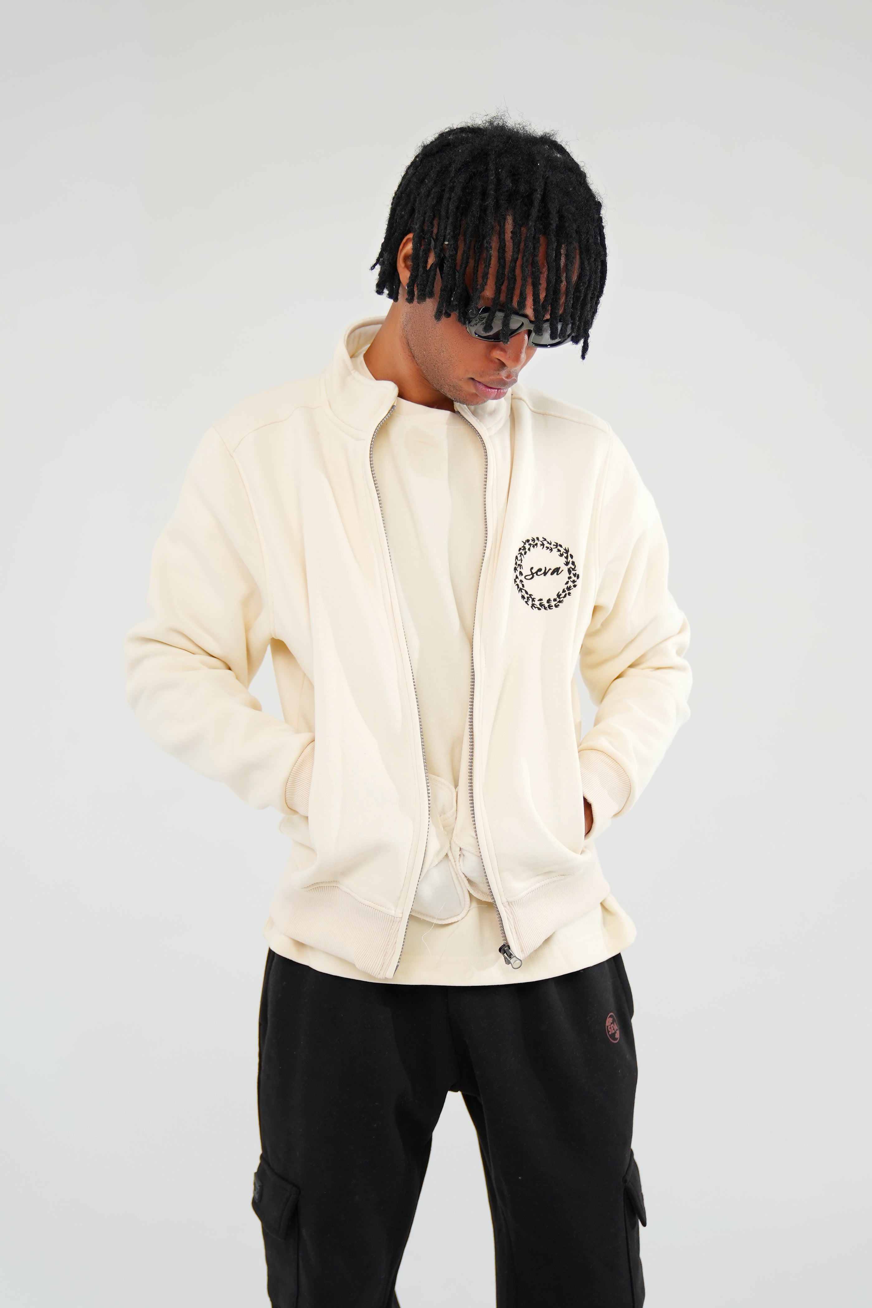 Latte Fleece Jacket - Men