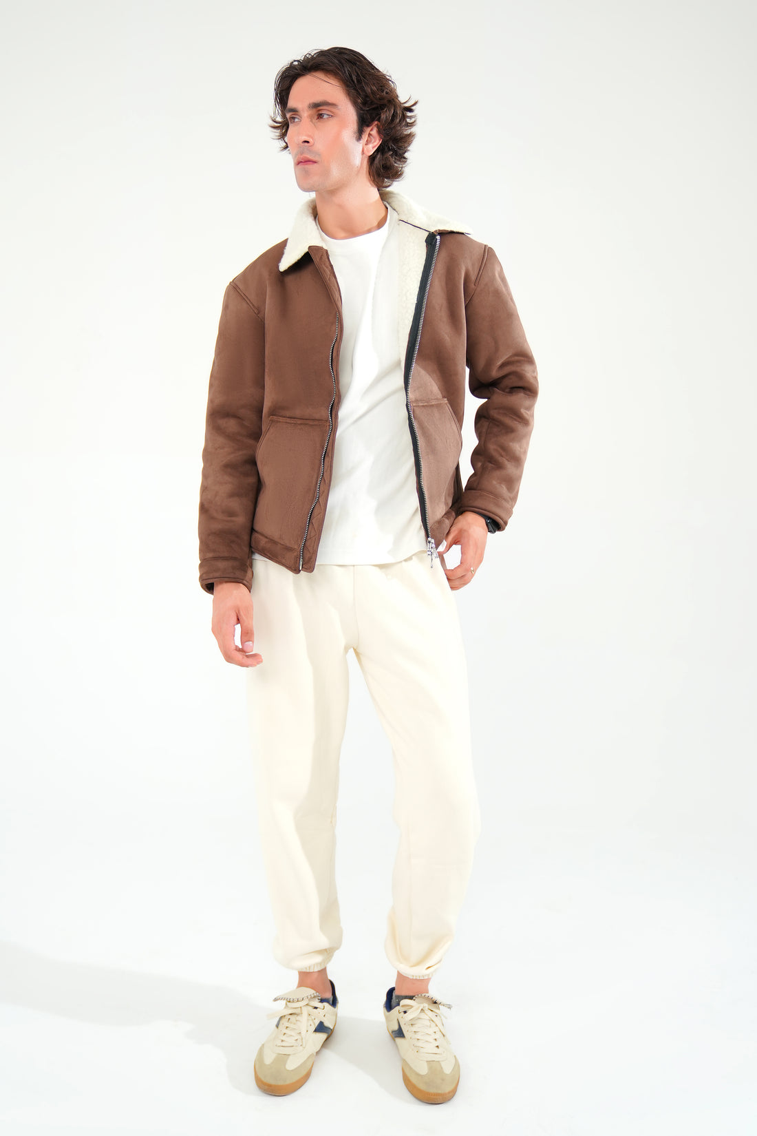 Camel Brown Premium Suede Jackets