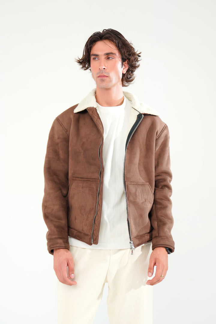 Camel Brown Premium Suede Jackets