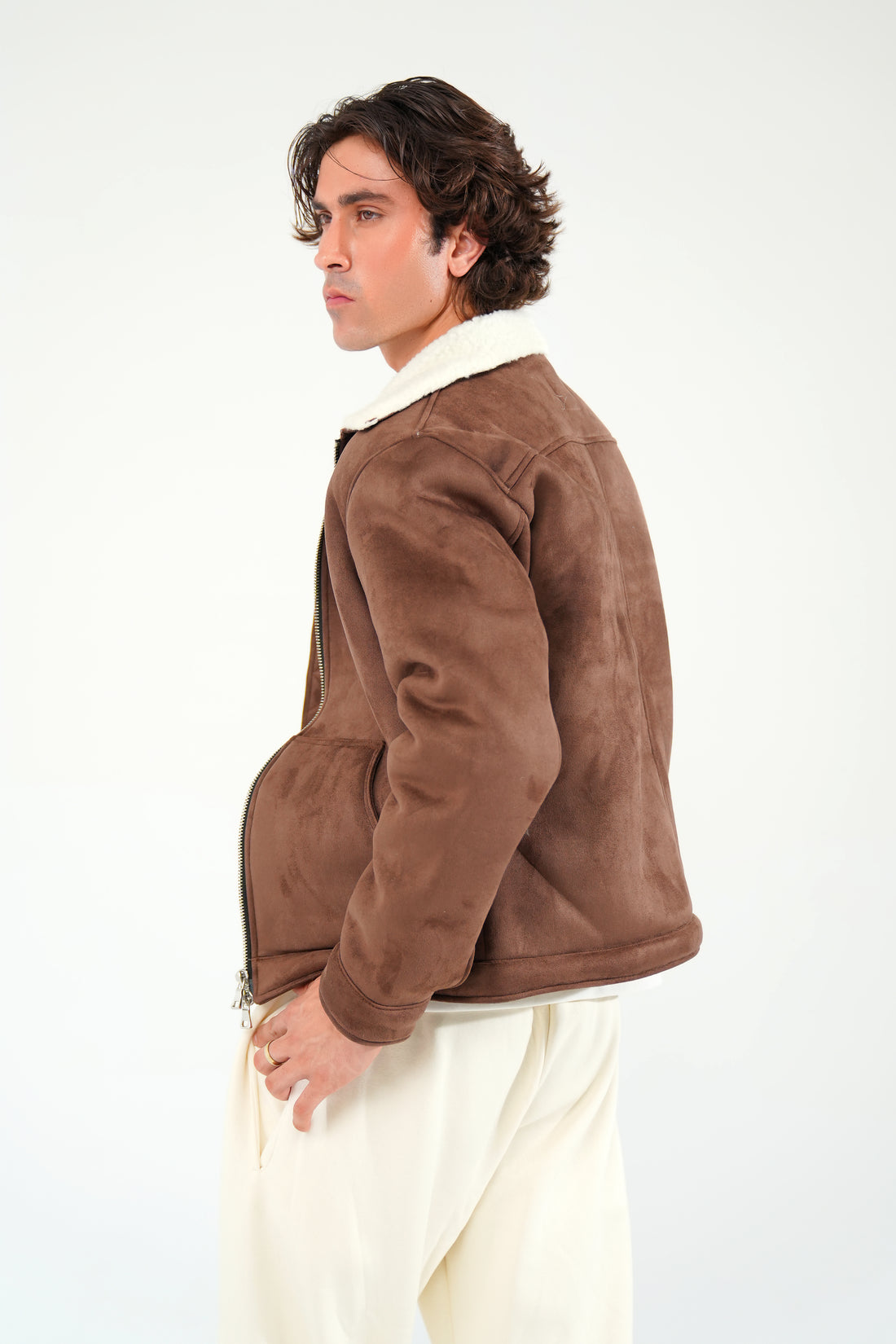 Camel Brown Premium Suede Jackets