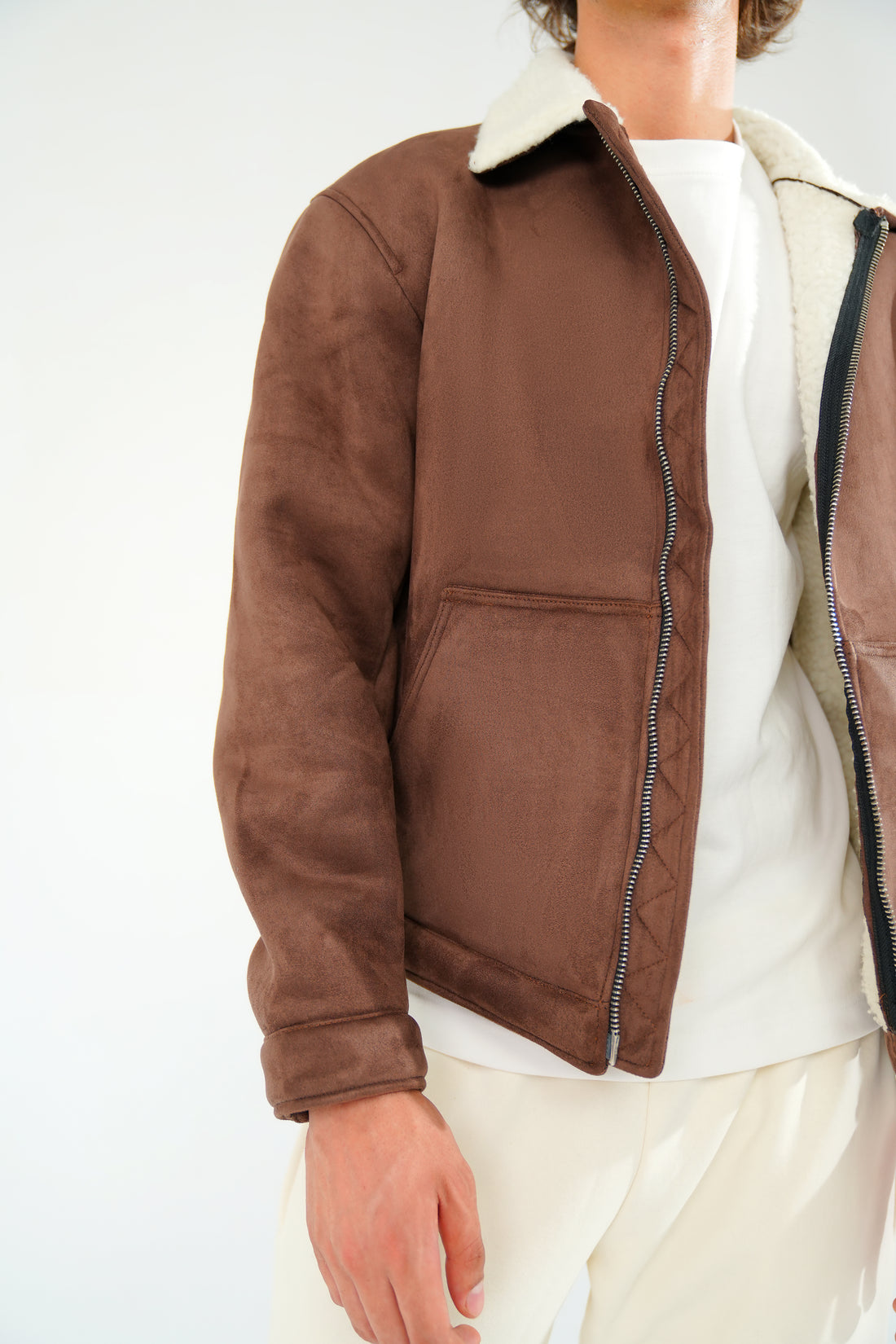 Camel Brown Premium Suede Jackets
