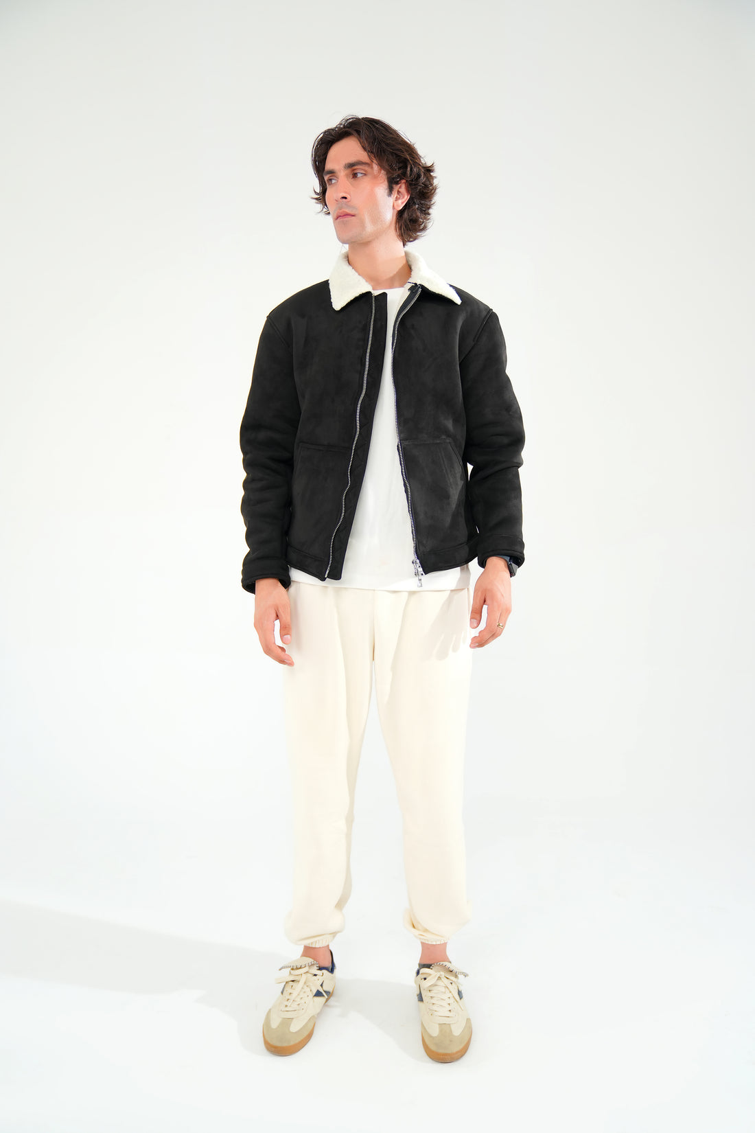 Black Premium Suede Jacket