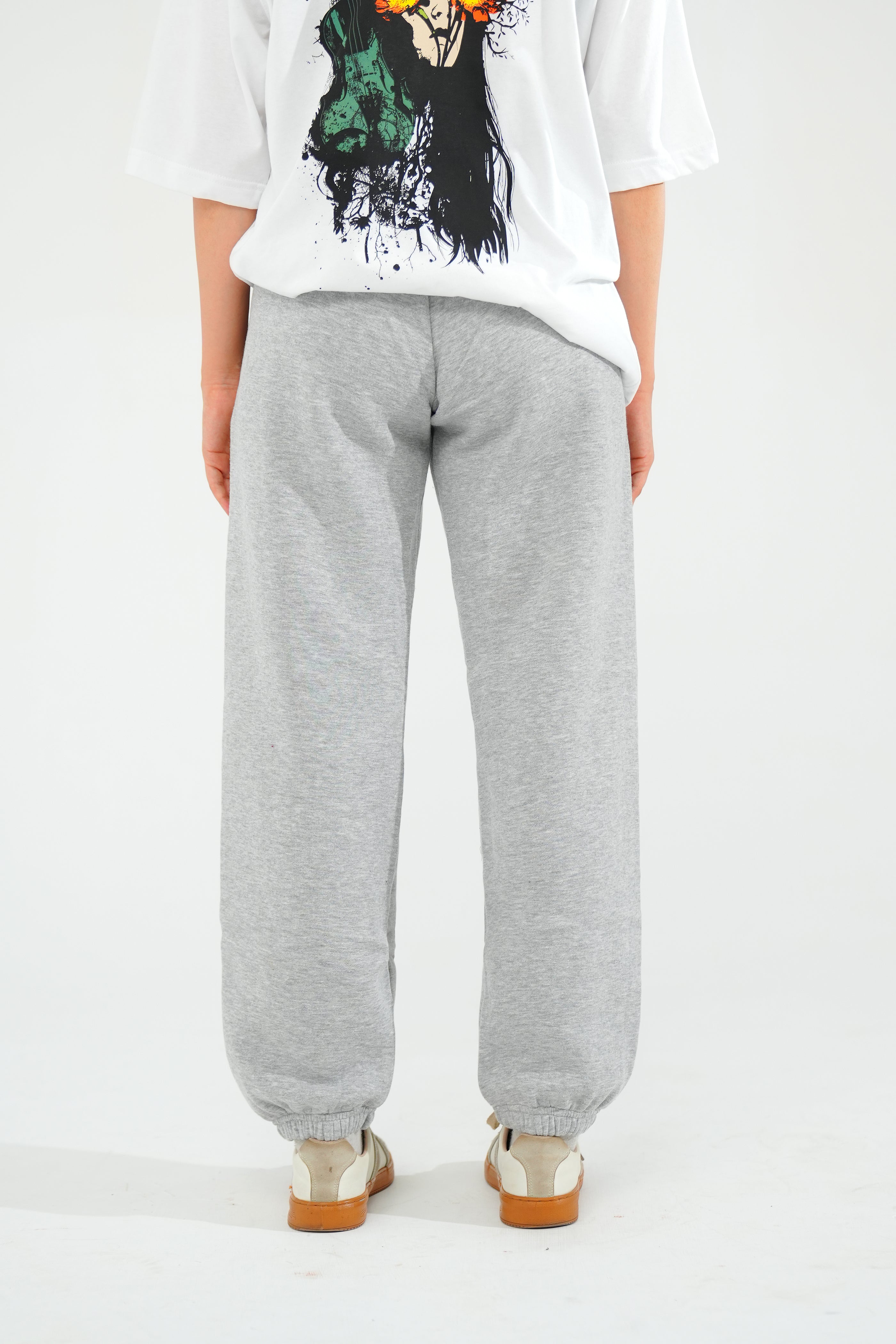 Milange Grey Sweatpants