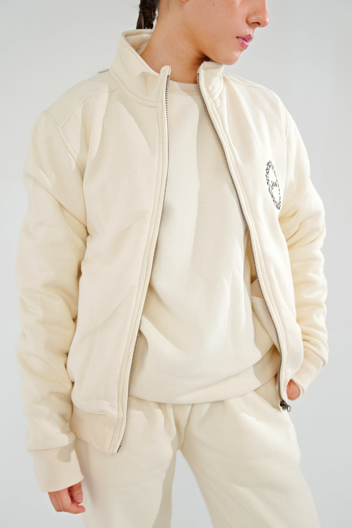 Latte Fleece Jacket - Women