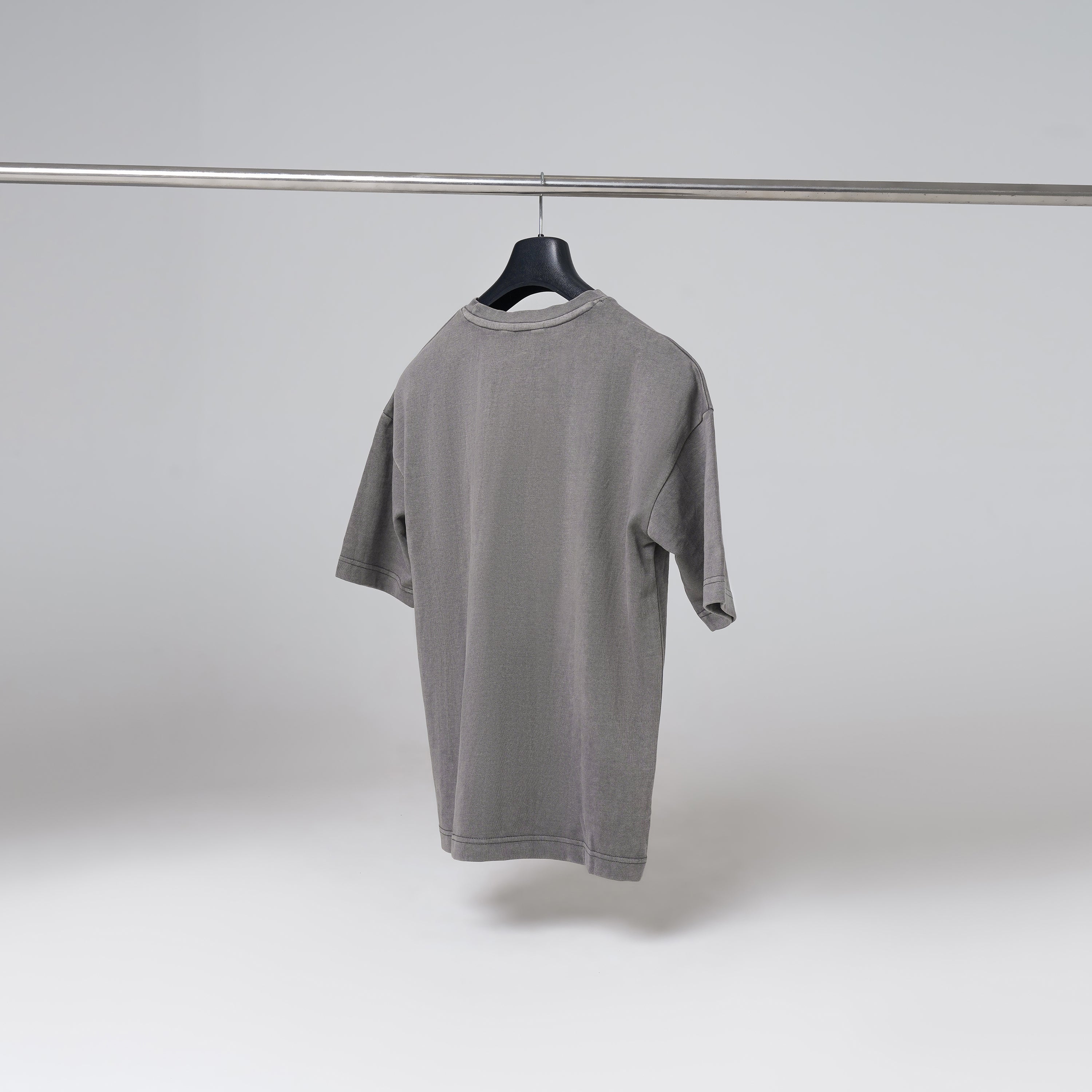 Premium Drop Shoulder Tshirt - Grey second image