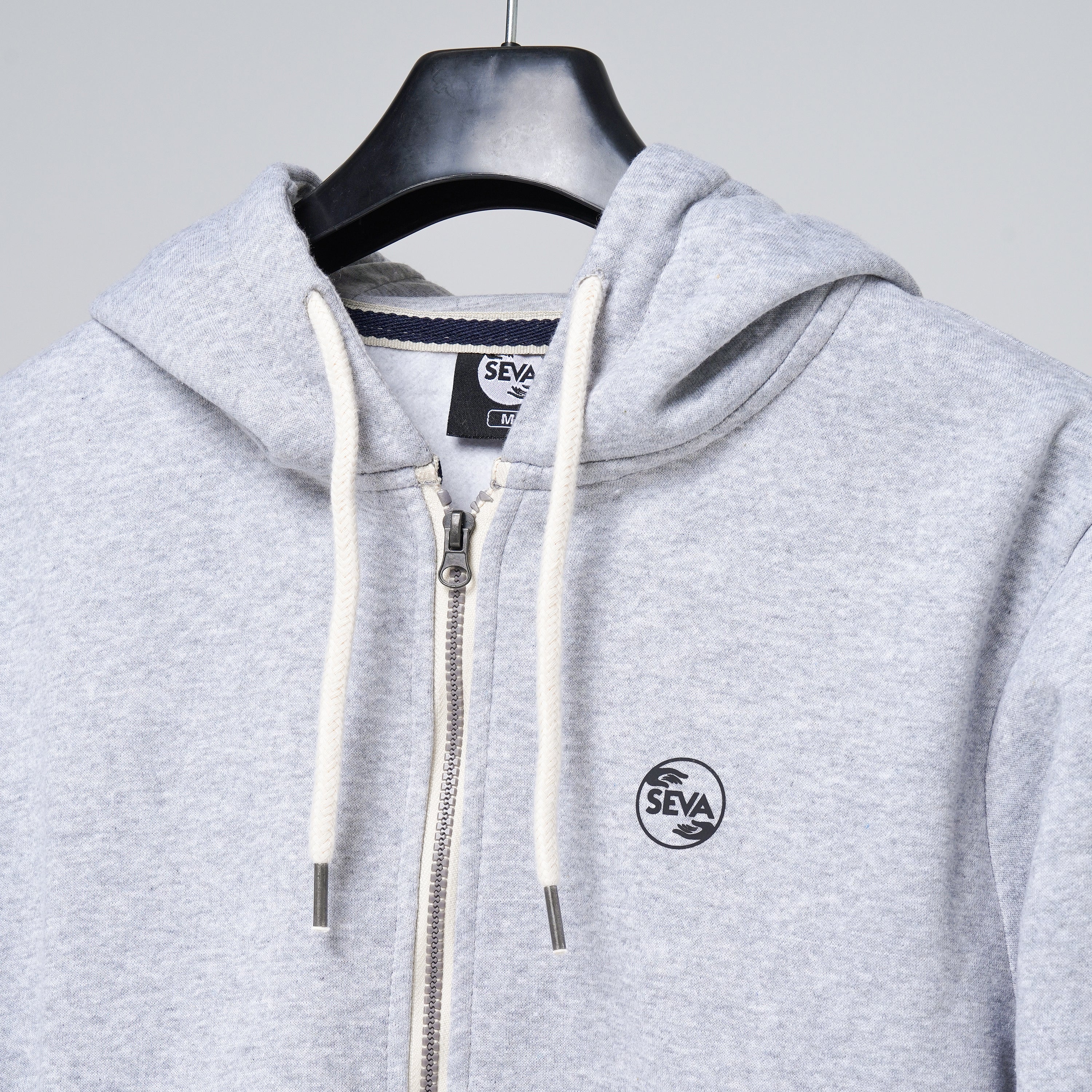 Zipper Hoodies - Grey second image