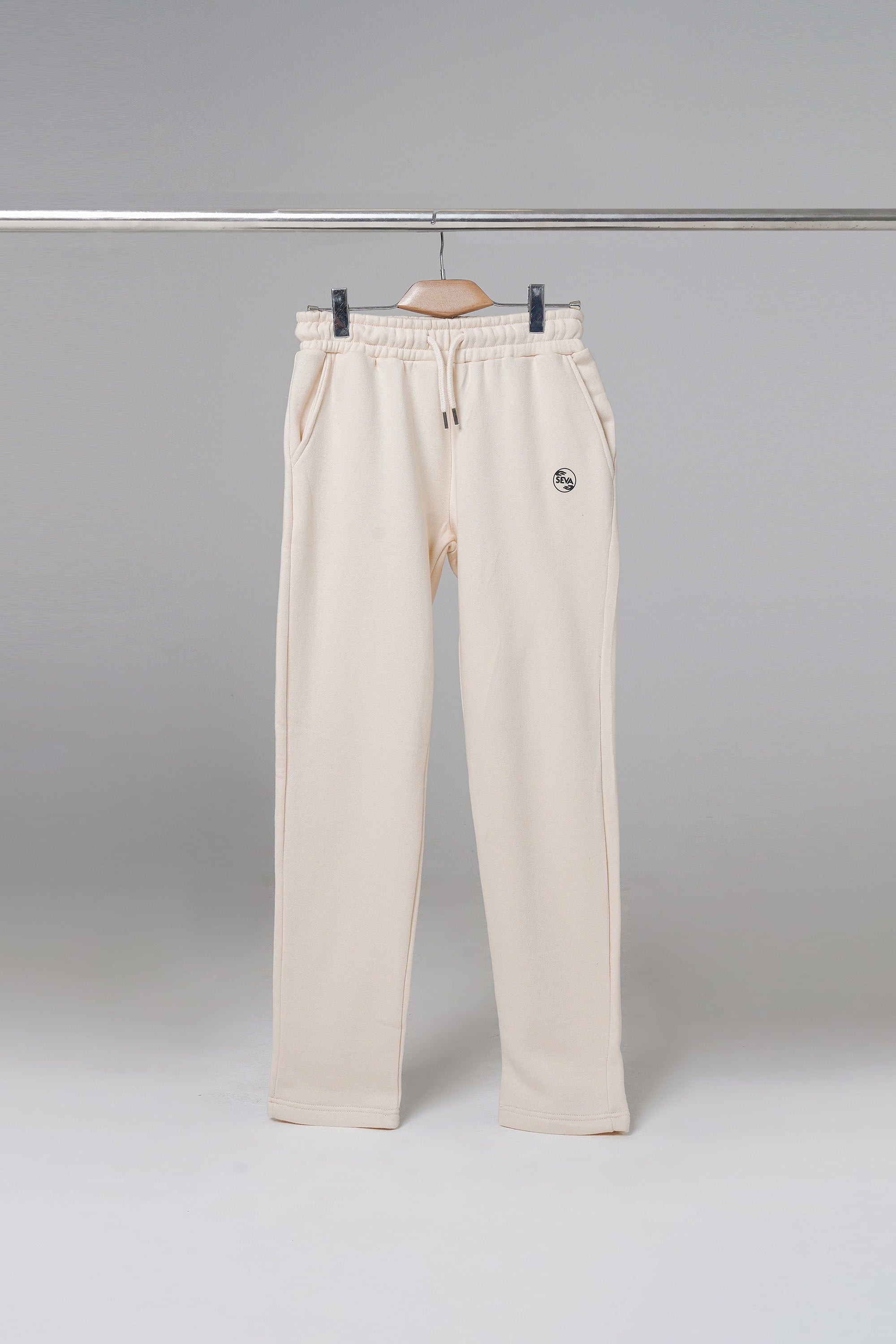 Latte Open Bottom Sweatpants