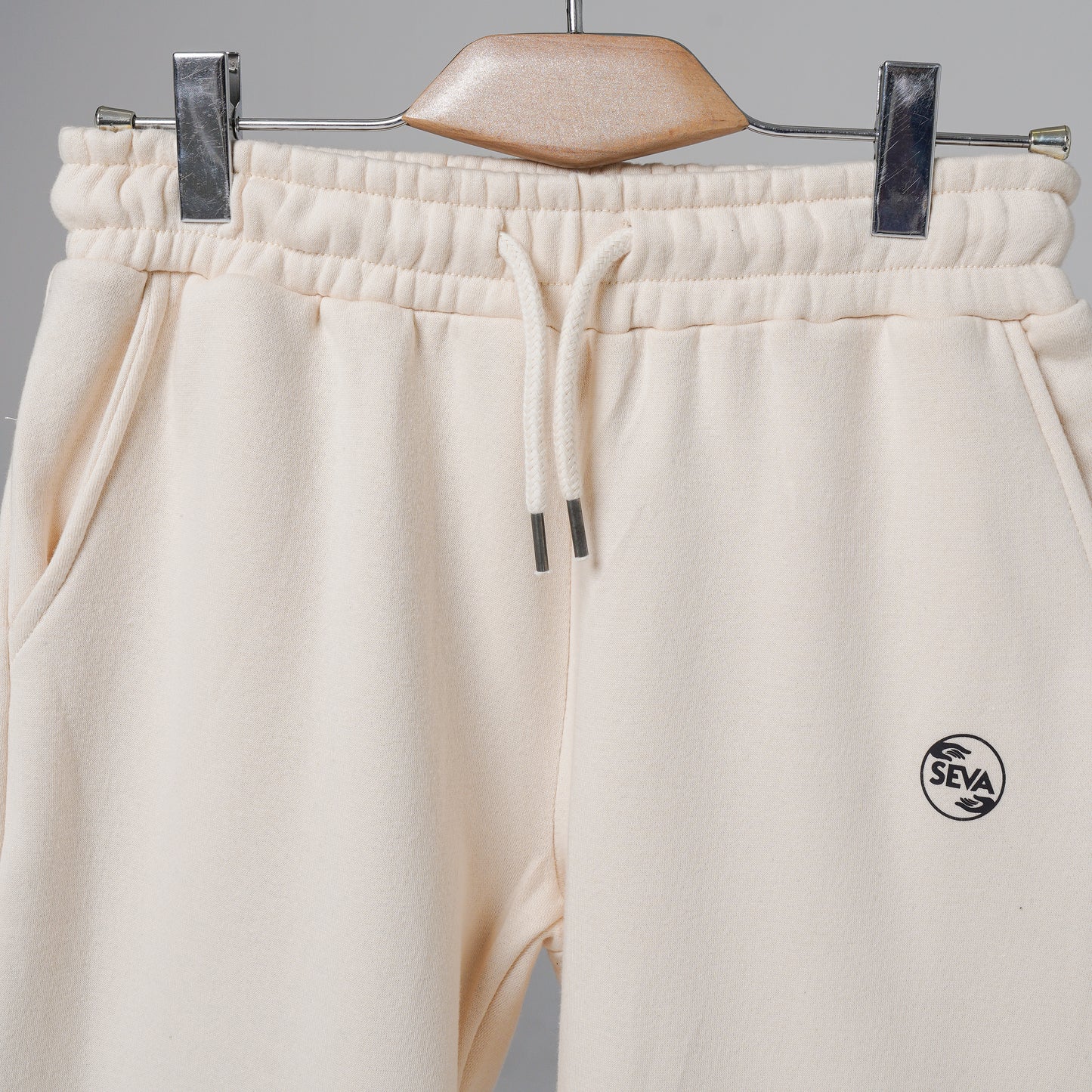 Open Bottom Sweatpants - Latte