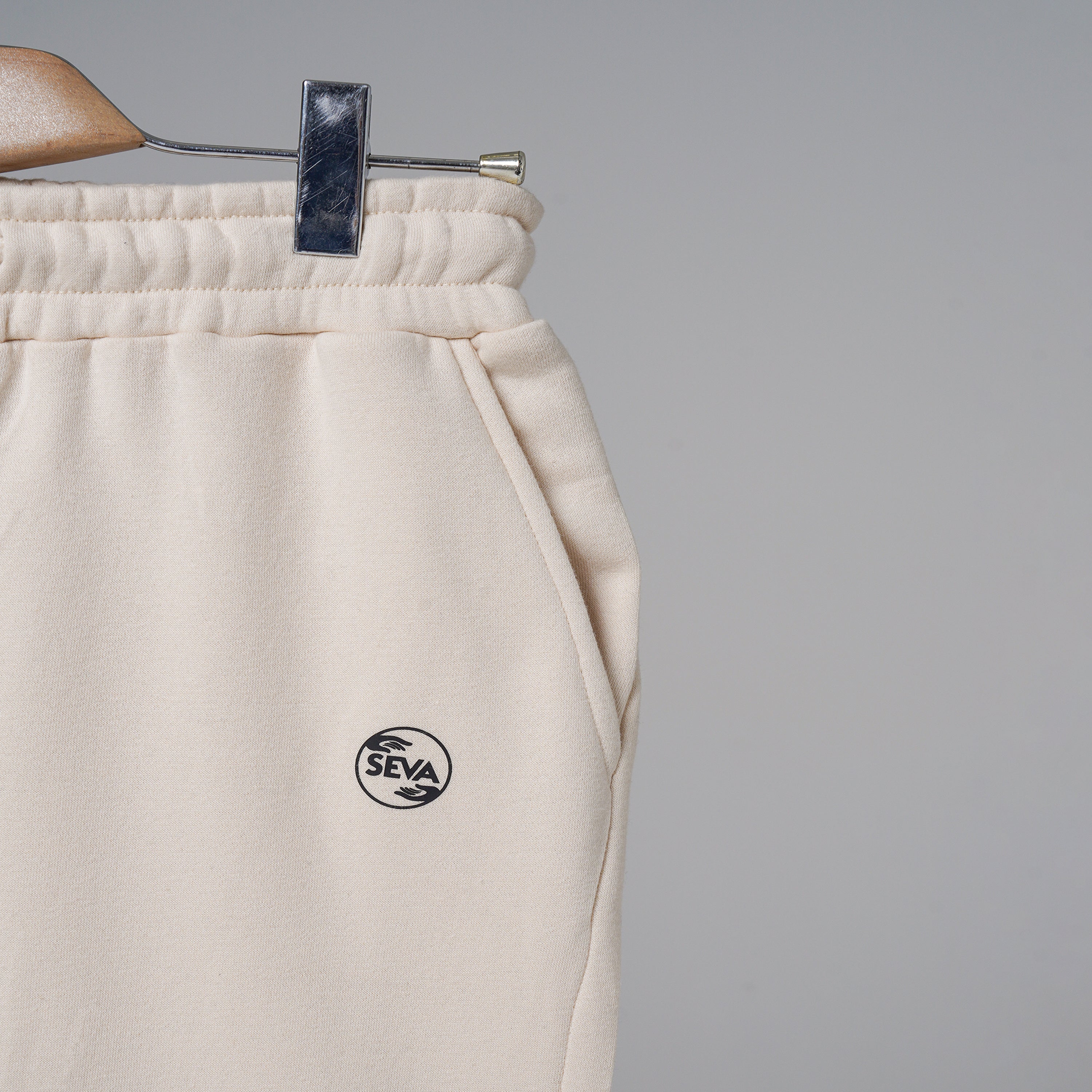 Latte Open Bottom Sweatpants