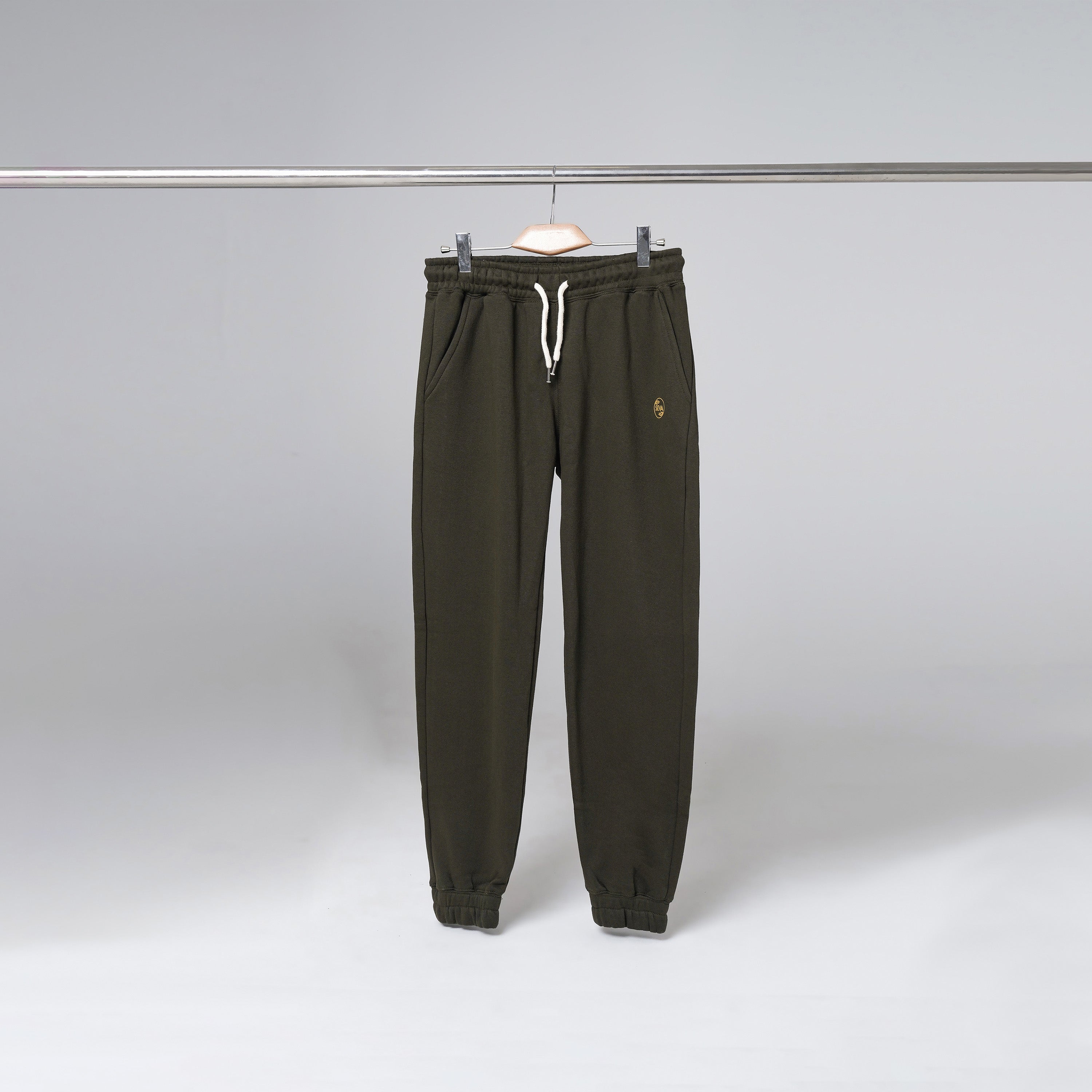 Olive Green Classic Sweatpants