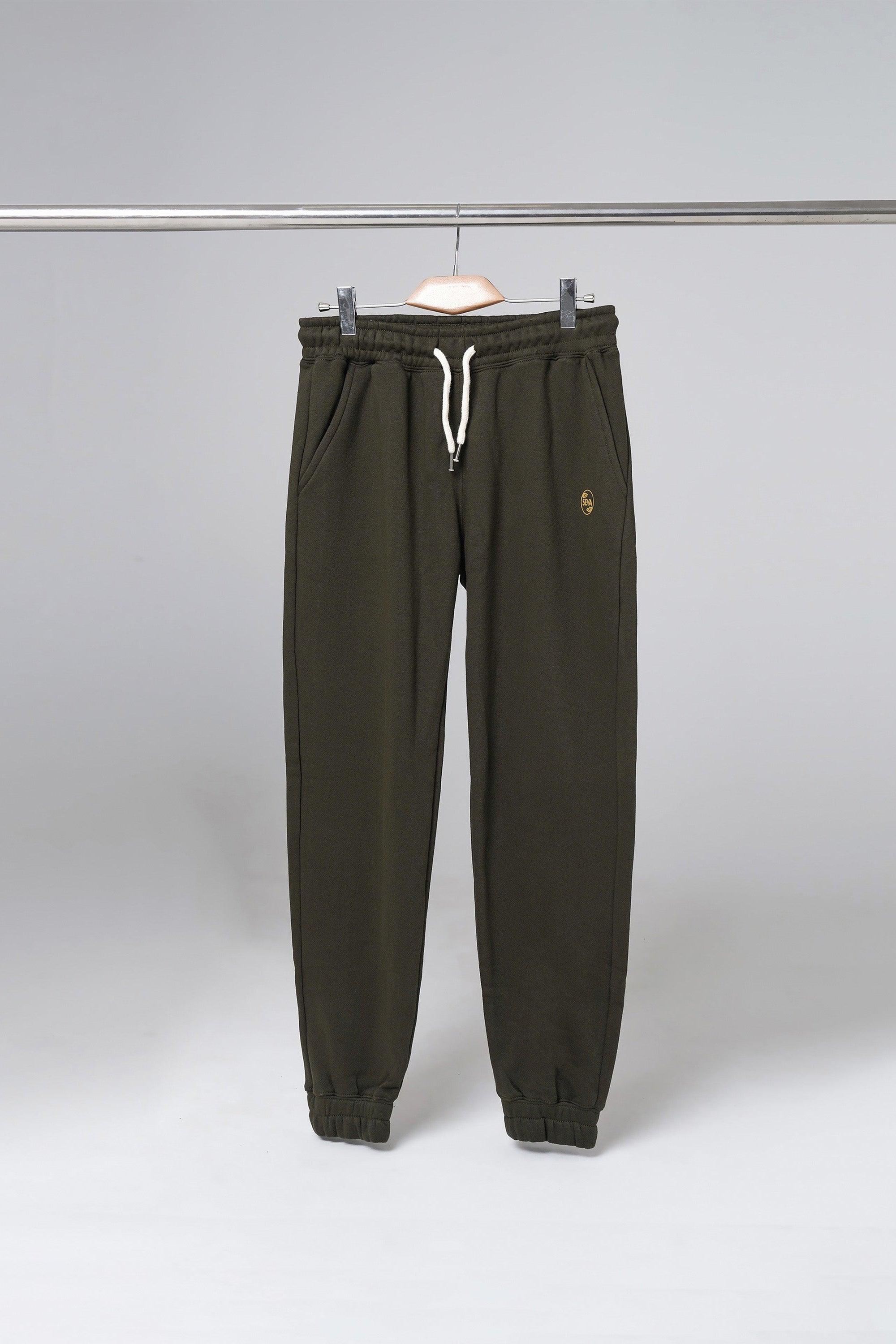 Olive Green Classic Sweatpants