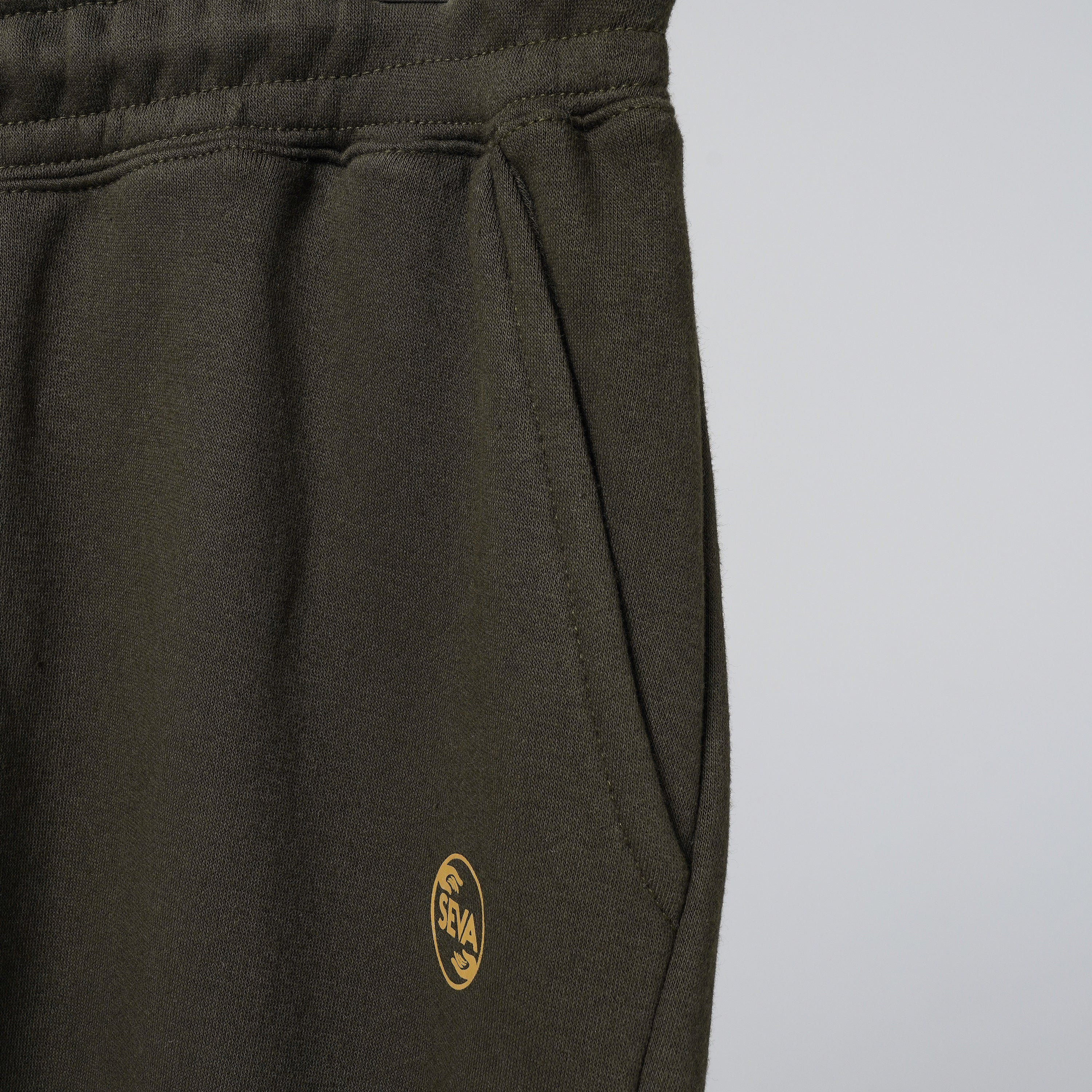 Olive Green Classic Sweatpants
