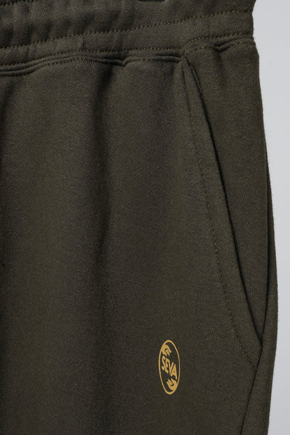 Olive Green Classic Sweatpants
