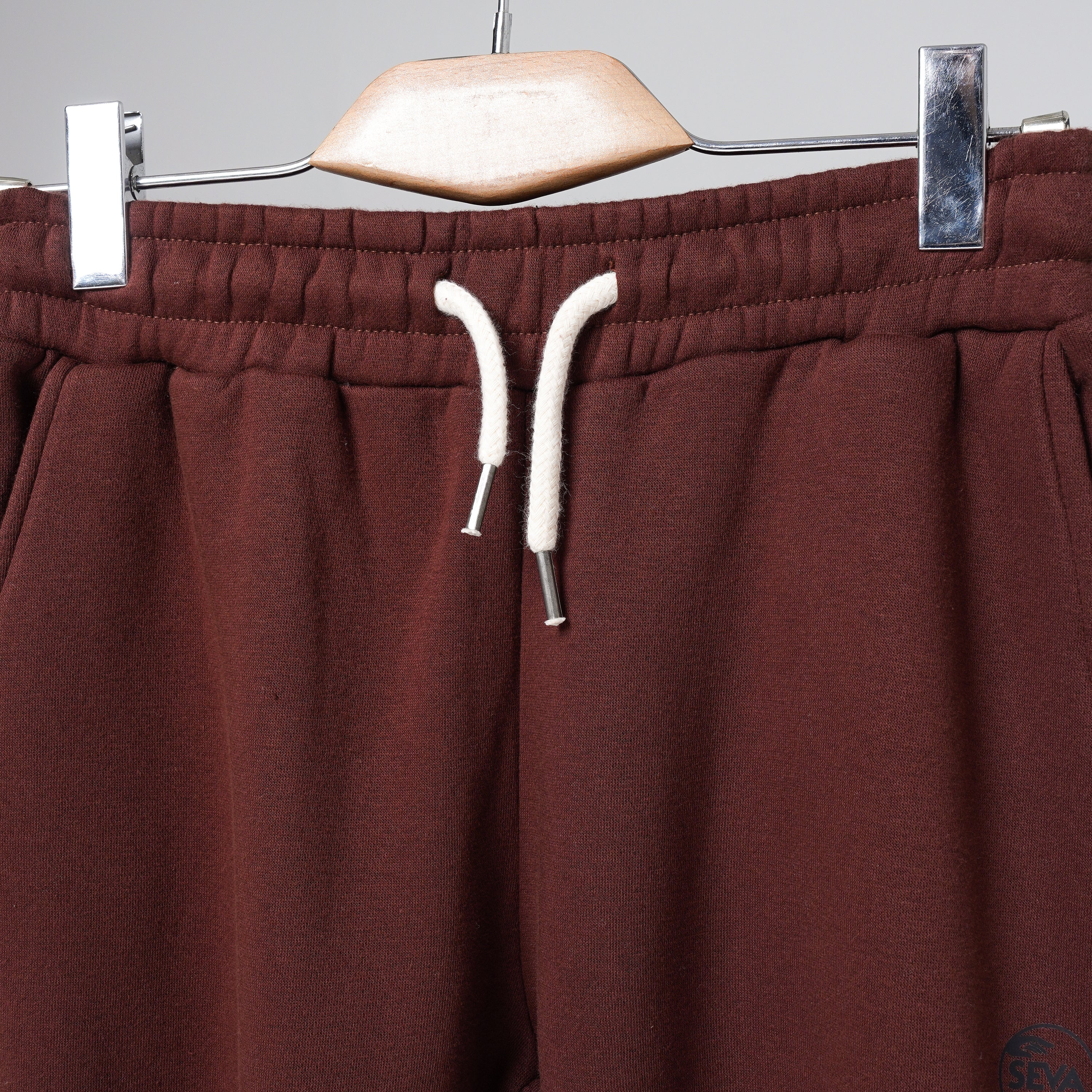 Open Bottom Sweatpants - Tobacco second image