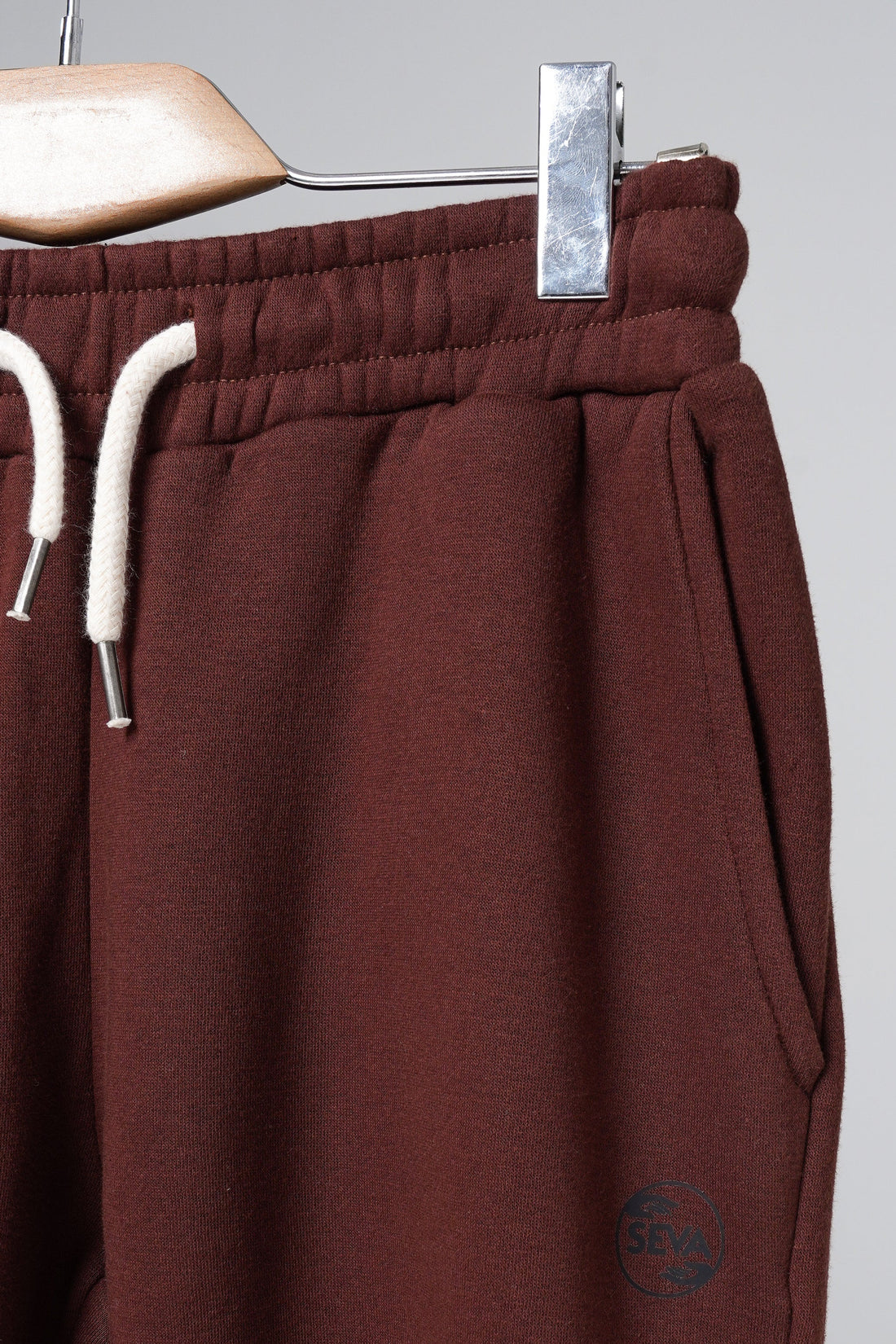 Tobacco Open Bottom Sweatpants
