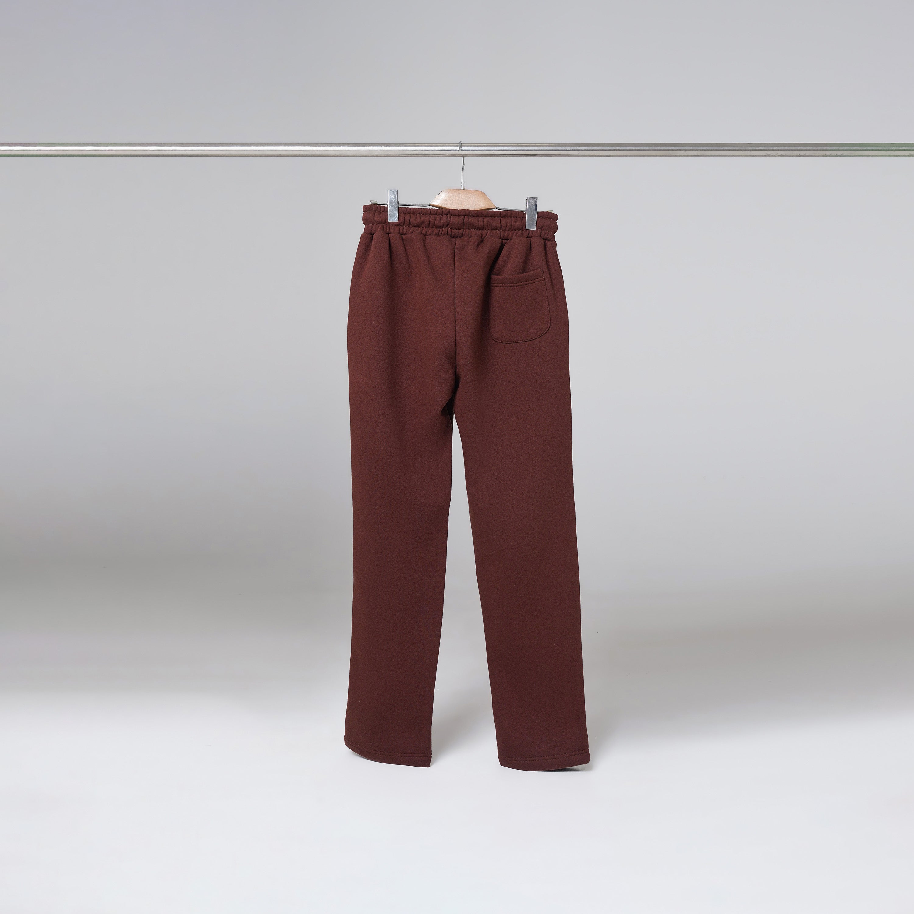 Open Bottom Sweatpants - Tobacco