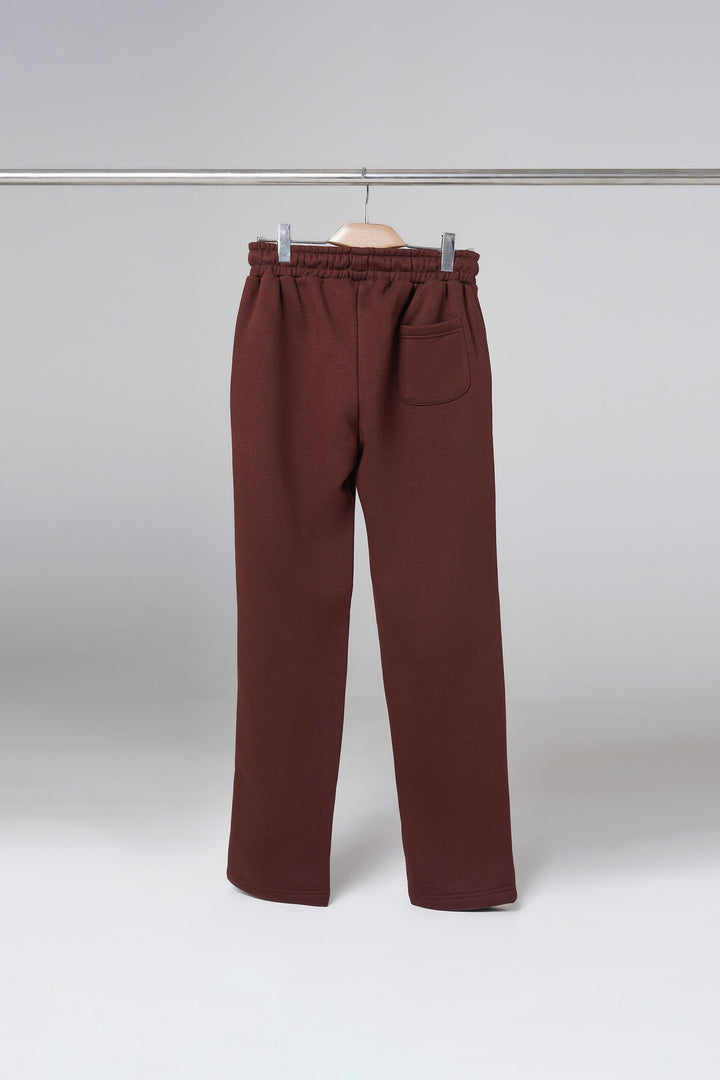 Tobacco Open Bottom Sweatpants