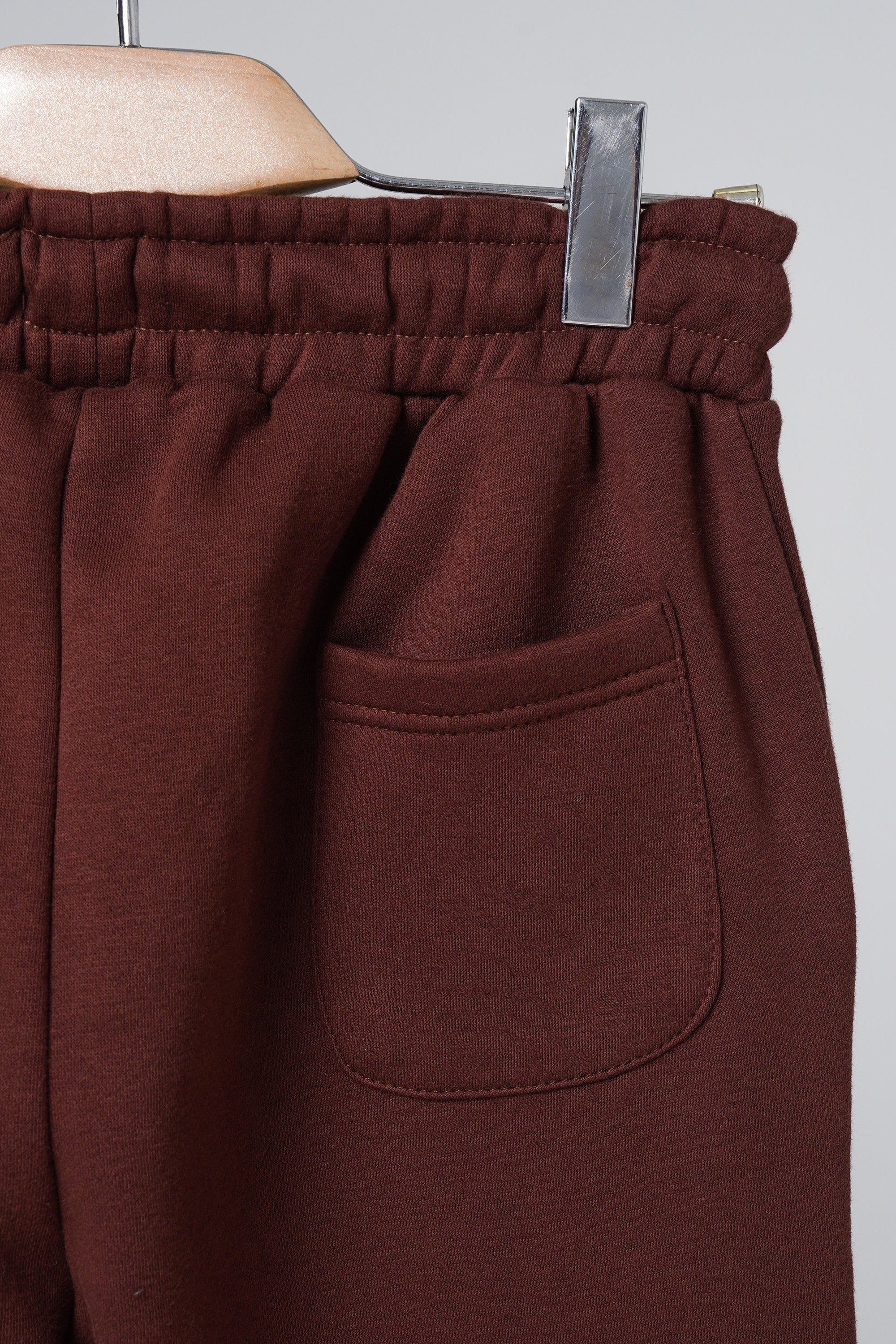Tobacco Open Bottom Sweatpants