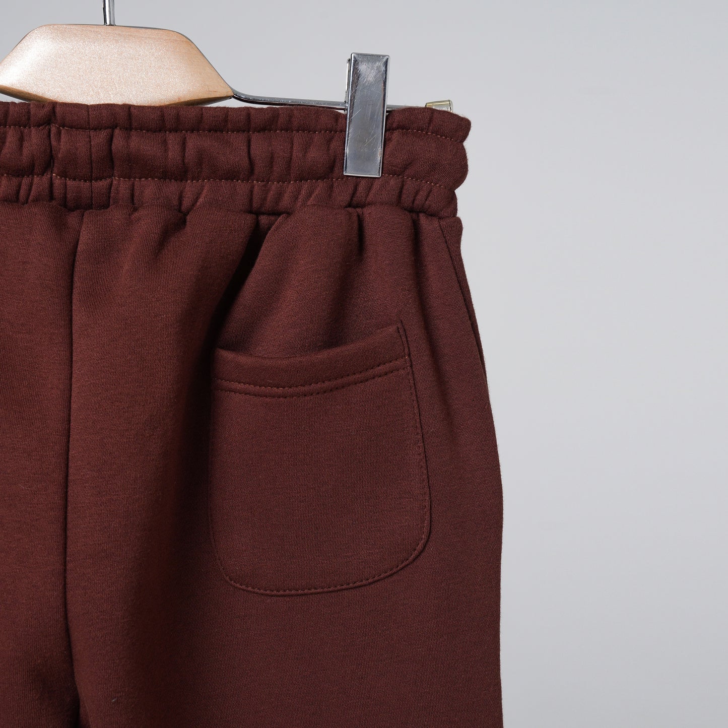 Open Bottom Sweatpants - Tobacco