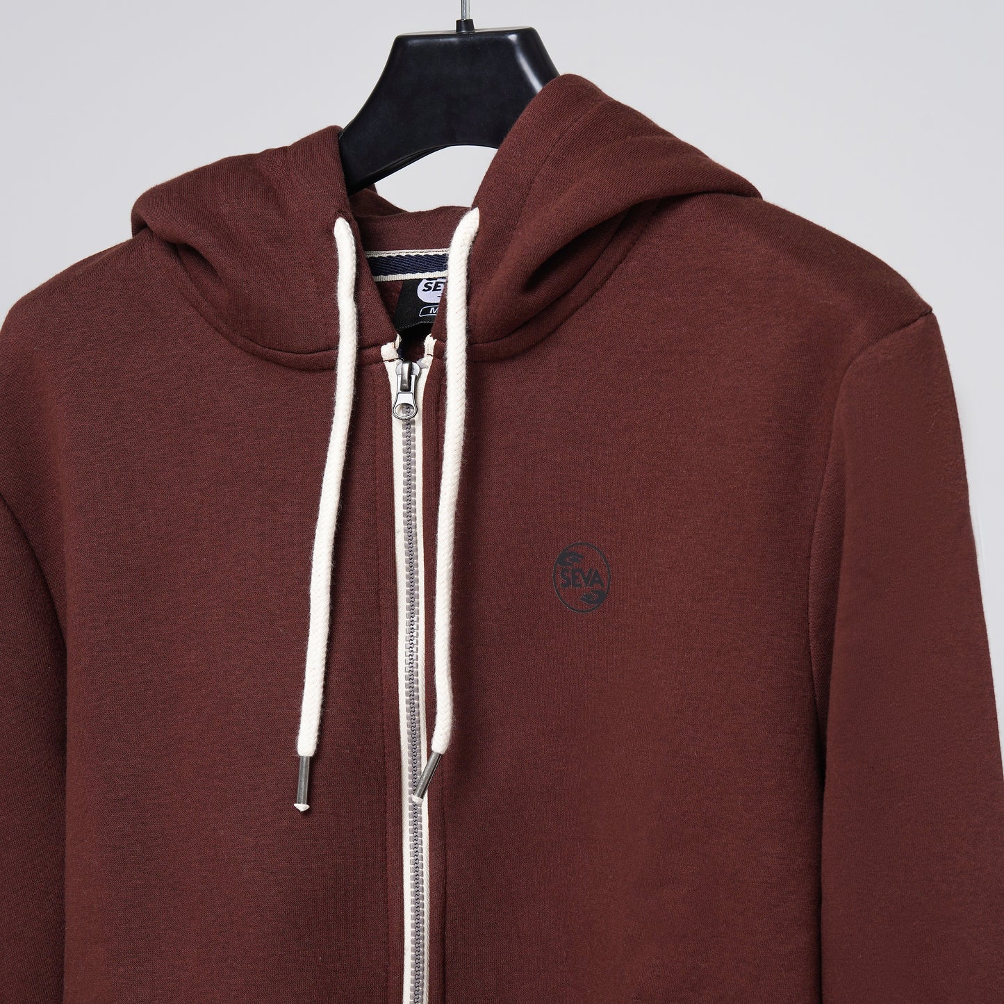 Zipper Hoodies - Tobacco